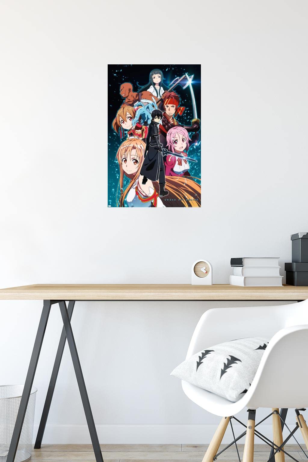 Amazon.com: Trends International Sword Art Online - Key Art 2 Wall